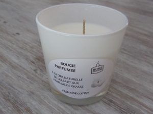 Bougie Artisanale Parfumée Fleur de coton