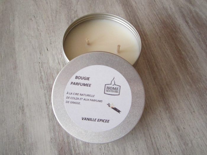 Bougie Artisanale Parfumée "Boîte Alu" – Image 2
