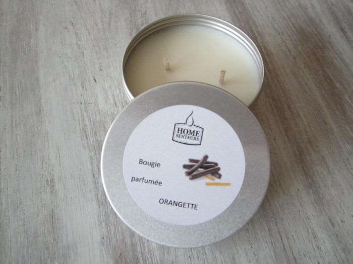 Bougie Artisanale Parfumée "Boîte Alu" – Image 5