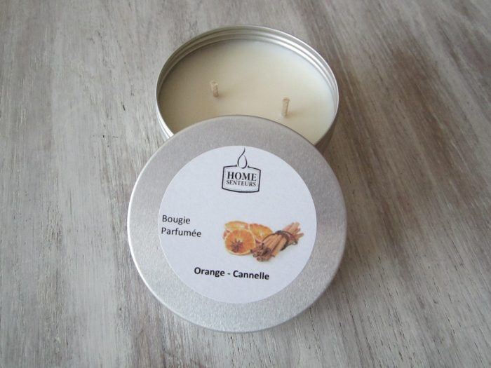 Bougie Artisanale Parfumée "Boîte Alu" – Image 4