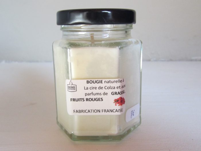 Bocal Octogonal Fruits rouges