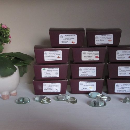Fondants de cire parfumée