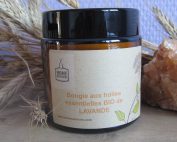 Bougie aux Huiles Essentielles Bio de Lavande