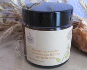 Bougie aux huiles essentielles Bio de Citron Vert
